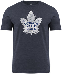 Toronto Maple Leafs NHL Distressed Logo Navy T-Shirt