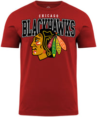Chicago Blackhawks NHL Back 2 Basics Red T-Shirt