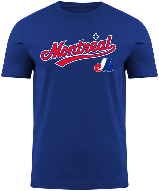 Montreal Expos MLB City Pride Royal Blue T-Shirt