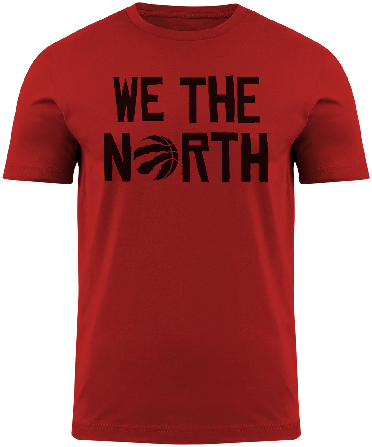 Toronto Raptors NBA We The North Stack Red T-Shirt