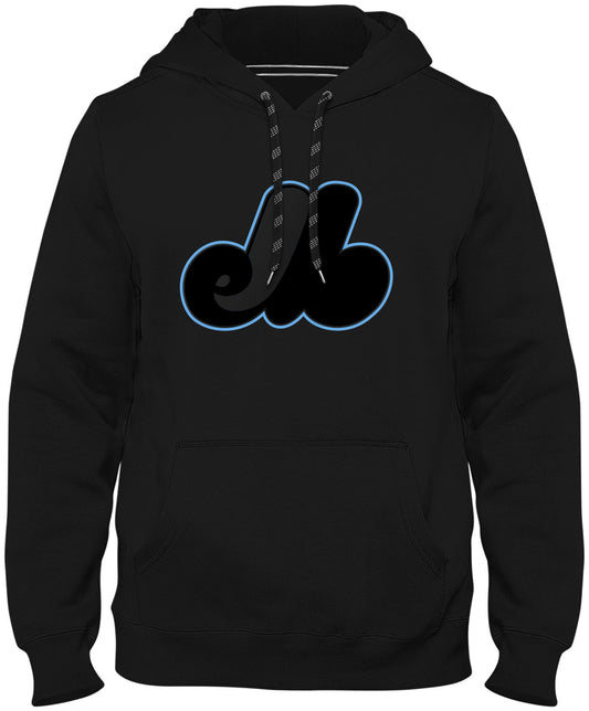 Montreal Expos MLB Back in Black Hoodie